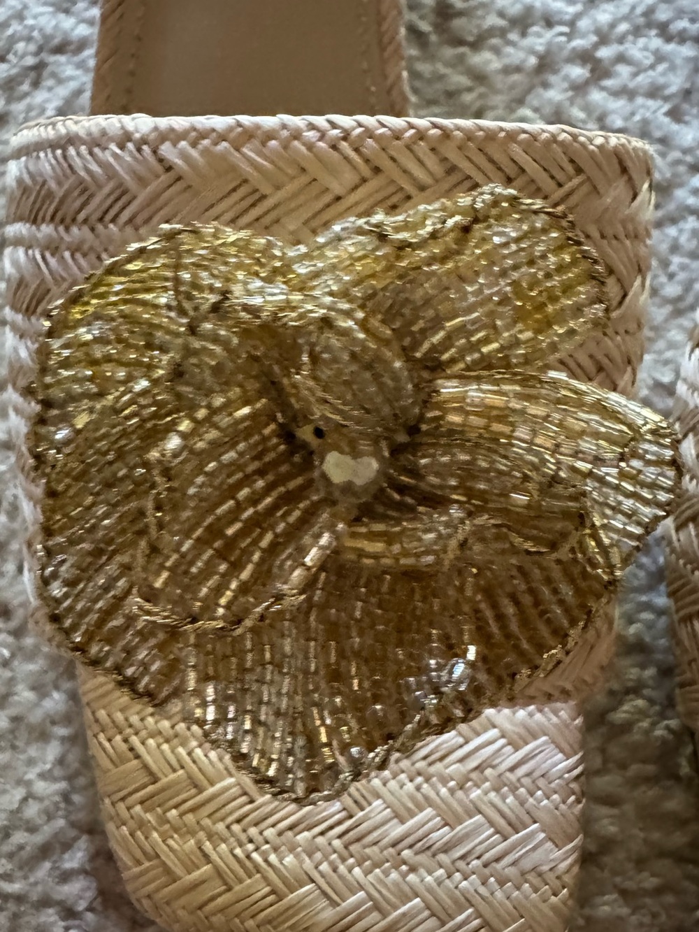NEW Sam Edelman Winsley Sandals in Natural - Picture 7 of 9
